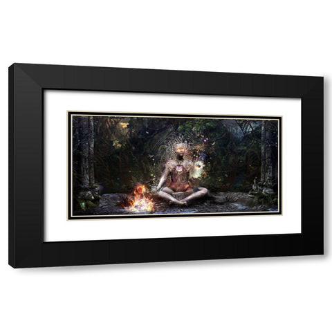 Sacrament For The Sacred Dreamers Black Modern Wood Framed Art Print with Double Matting by Gray, Cameron