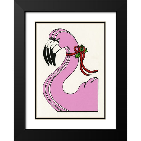 C-2190 Black Modern Wood Framed Art Print with Double Matting by Crockett Collection