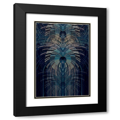 Deco Works Black Modern Wood Framed Art Print with Double Matting by Manlove, David