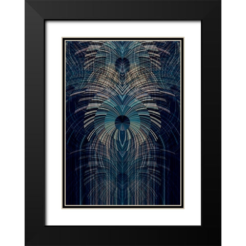 Deco Works Black Modern Wood Framed Art Print with Double Matting by Manlove, David
