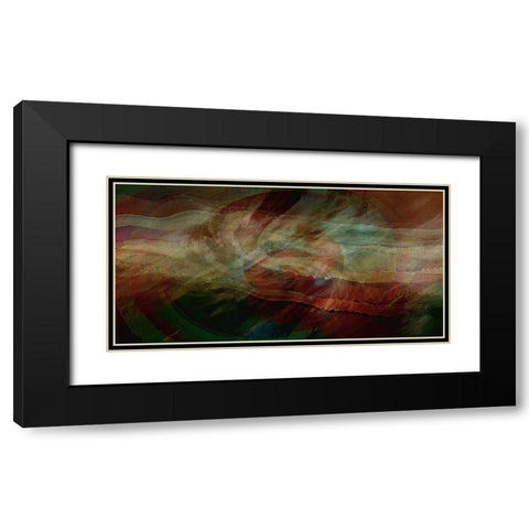 Aurora Nebula 1 Black Modern Wood Framed Art Print with Double Matting by Manlove, David