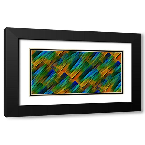 Propagation Black Modern Wood Framed Art Print with Double Matting by Manlove, David