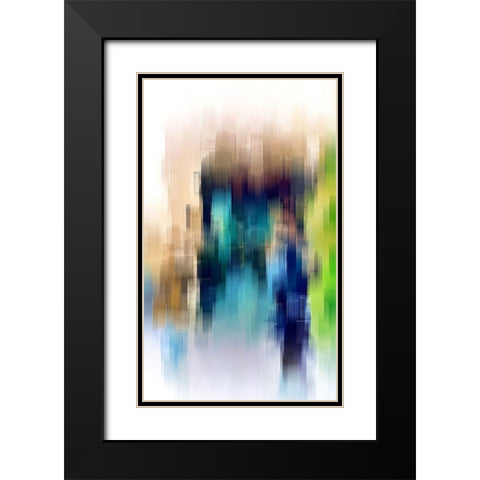 The Bystander Black Modern Wood Framed Art Print with Double Matting by Manlove, David