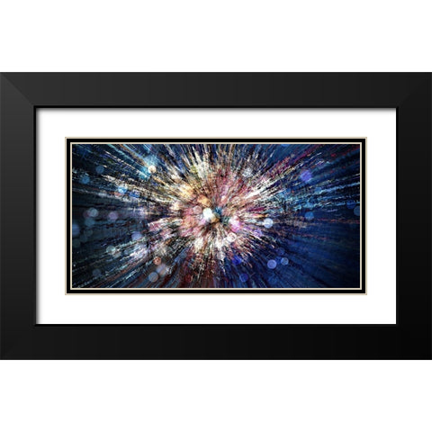The First Moment Black Modern Wood Framed Art Print with Double Matting by Manlove, David