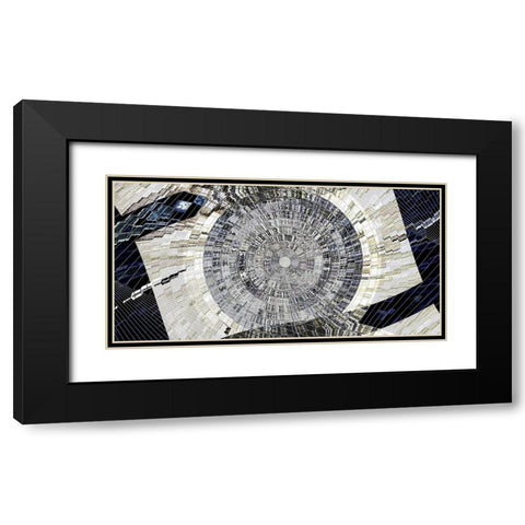 Weird Science Black Modern Wood Framed Art Print with Double Matting by Manlove, David