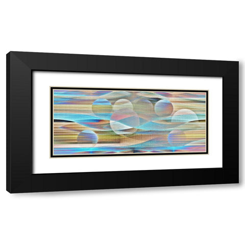 Soapland Black Modern Wood Framed Art Print with Double Matting by Manlove, David