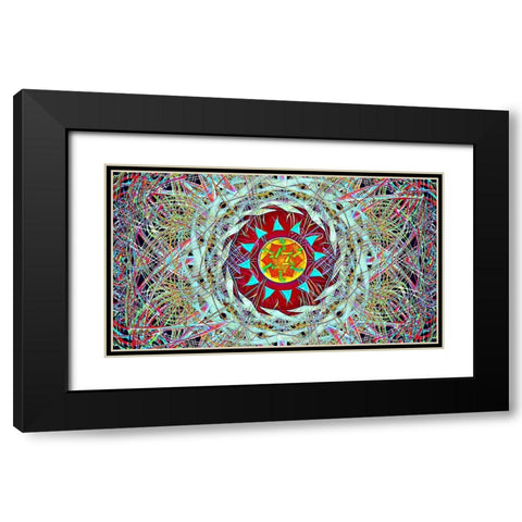 Already Spaghetti Black Modern Wood Framed Art Print with Double Matting by Manlove, David