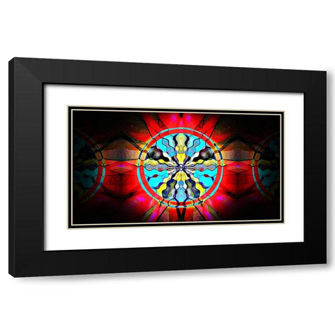 Brandy Z Base 16x9 Black Modern Wood Framed Art Print with Double Matting by Manlove, David
