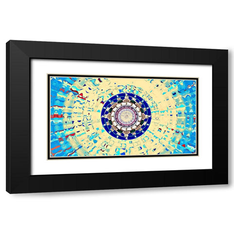 Sun Spots 5b Black Modern Wood Framed Art Print with Double Matting by Manlove, David