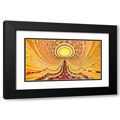 The Path To Enlightenment Black Modern Wood Framed Art Print with Double Matting by Manlove, David