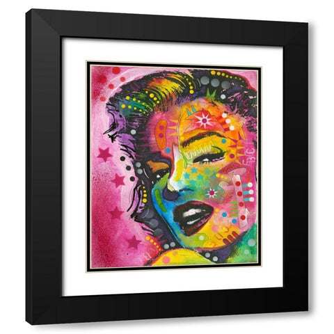 17 Black Modern Wood Framed Art Print with Double Matting by Dean Russo Collection