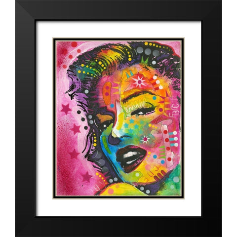 17 Black Modern Wood Framed Art Print with Double Matting by Dean Russo Collection