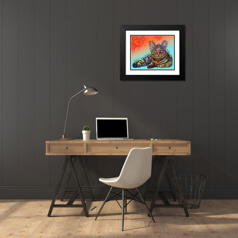 Steal Your Bed Black Modern Wood Framed Art Print with Double Matting by Dean Russo Collection