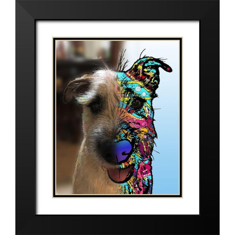 Brenda Turrentine_Dexter Black Modern Wood Framed Art Print with Double Matting by Dean Russo Collection