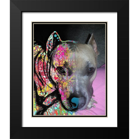 Carol Bollard Black Modern Wood Framed Art Print with Double Matting by Dean Russo Collection