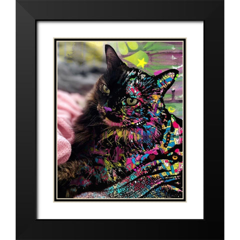 Deb Sebul 1 Black Modern Wood Framed Art Print with Double Matting by Dean Russo Collection