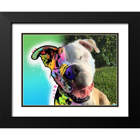 Frances - Jan Stenger Black Modern Wood Framed Art Print with Double Matting by Dean Russo Collection