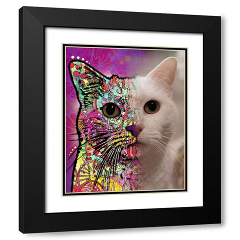 Katy Andaluz_Khaleesi Black Modern Wood Framed Art Print with Double Matting by Dean Russo Collection