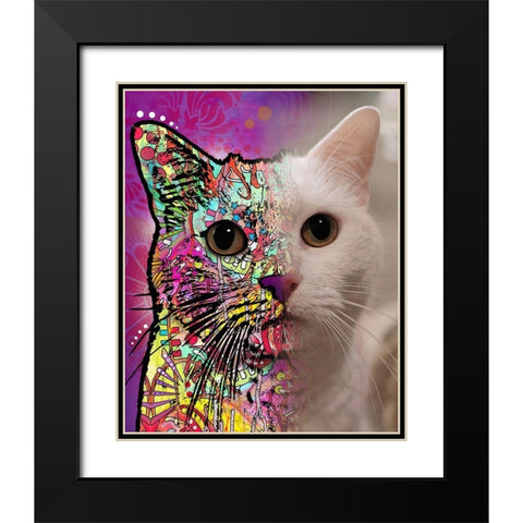 Katy Andaluz_Khaleesi Black Modern Wood Framed Art Print with Double Matting by Dean Russo Collection