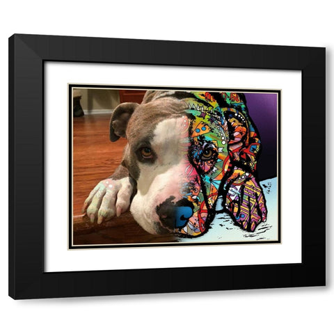 Kim Petty 1 Black Modern Wood Framed Art Print with Double Matting by Dean Russo Collection