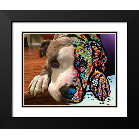 Kim Petty 1 Black Modern Wood Framed Art Print with Double Matting by Dean Russo Collection