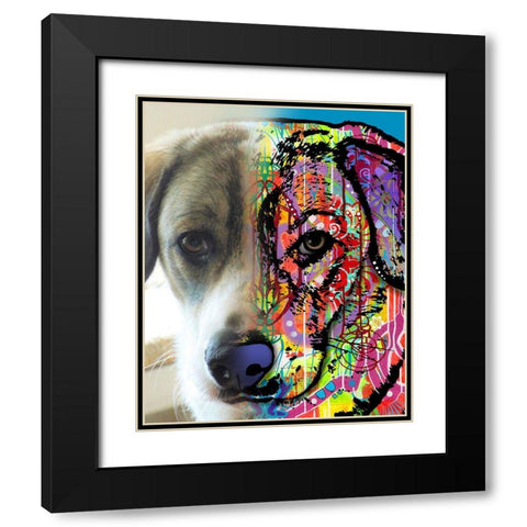 Lise Kirby_Hope Black Modern Wood Framed Art Print with Double Matting by Dean Russo Collection