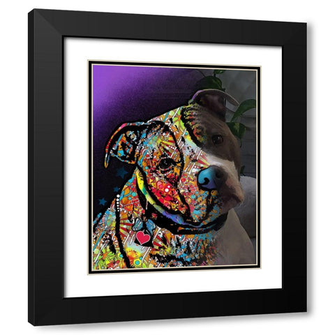 Jane Tyler Black Modern Wood Framed Art Print with Double Matting by Dean Russo Collection