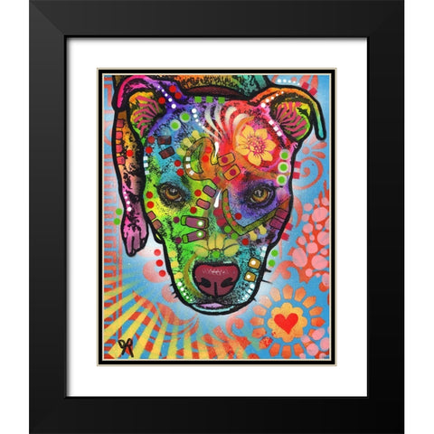 Scout Black Modern Wood Framed Art Print with Double Matting by Dean Russo Collection