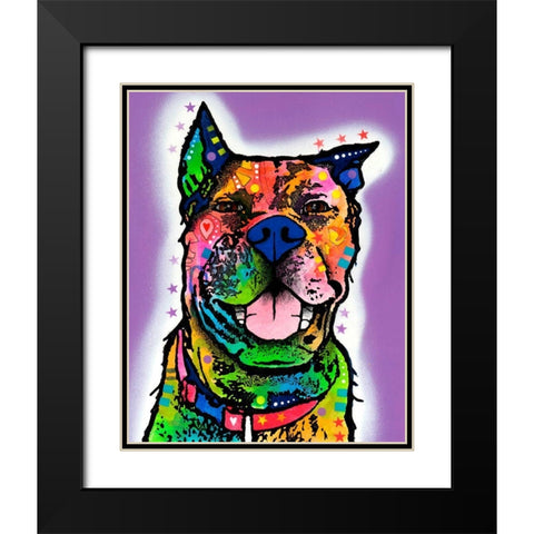 Kona Black Modern Wood Framed Art Print with Double Matting by Dean Russo Collection