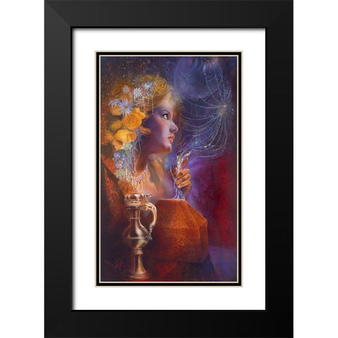 Gifts For Pandora Black Modern Wood Framed Art Print with Double Matting by Lund, Denton