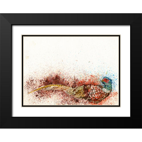 080a Black Modern Wood Framed Art Print with Double Matting by Steel, Emma