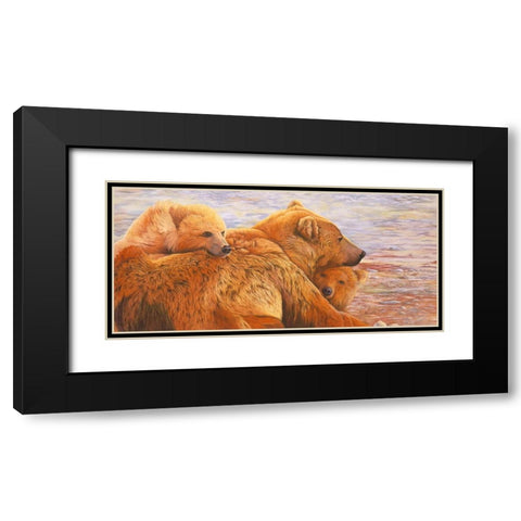 Alaska Coming 3 Black Modern Wood Framed Art Print with Double Matting by Stevenson, Graeme