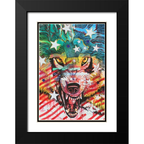 Dont mess with me 1 Black Modern Wood Framed Art Print with Double Matting by Stevenson, Graeme