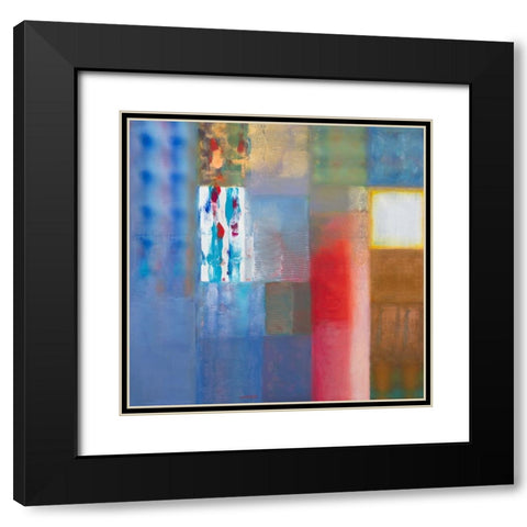 Calm after the Storm Black Modern Wood Framed Art Print with Double Matting by Khorasani, Hooshang