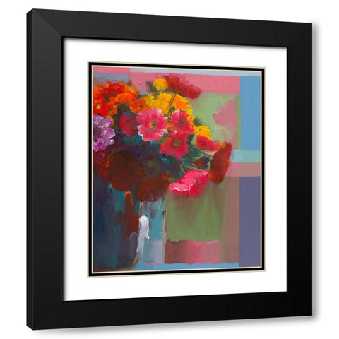 Nearby Nature Black Modern Wood Framed Art Print with Double Matting by Khorasani, Hooshang