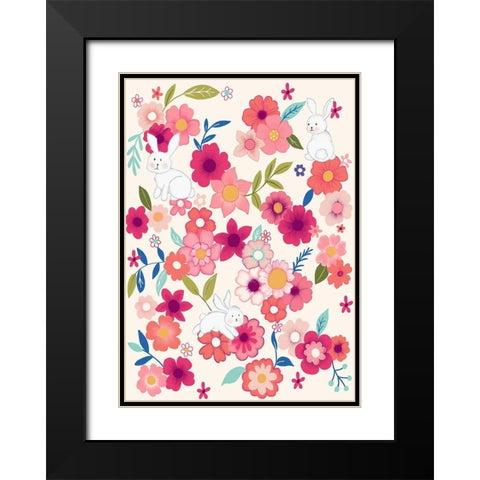 Looking For Fun Black Modern Wood Framed Art Print with Double Matting by HUE and MI and Sangita