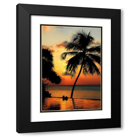 Maldives Dream Comes True 1 Black Modern Wood Framed Art Print with Double Matting by Jenny Rainbow Fine Art