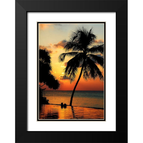 Maldives Dream Comes True 1 Black Modern Wood Framed Art Print with Double Matting by Jenny Rainbow Fine Art