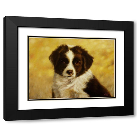 2 Black Modern Wood Framed Art Print with Double Matting by Silver, John