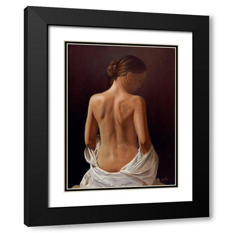 DSC_6669 Black Modern Wood Framed Art Print with Double Matting by Silver, John
