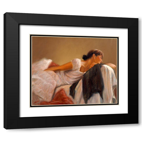 FigDSC_5181 Black Modern Wood Framed Art Print with Double Matting by Silver, John
