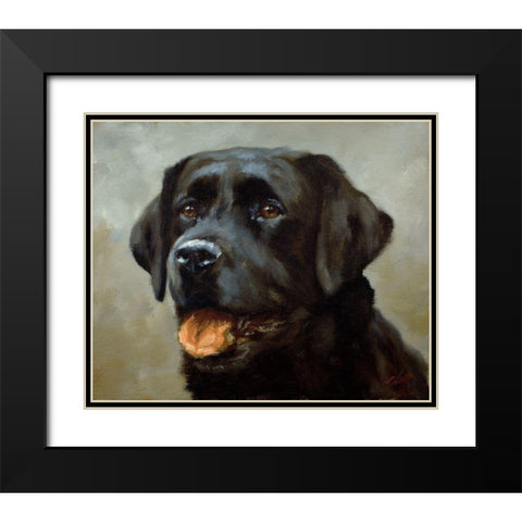 39 Black Modern Wood Framed Art Print with Double Matting by Silver, John