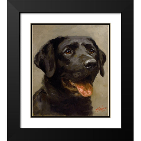 41 Black Modern Wood Framed Art Print with Double Matting by Silver, John