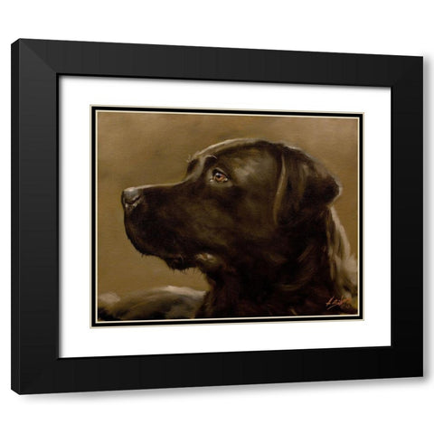 43 Black Modern Wood Framed Art Print with Double Matting by Silver, John