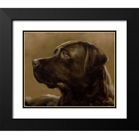 43 Black Modern Wood Framed Art Print with Double Matting by Silver, John