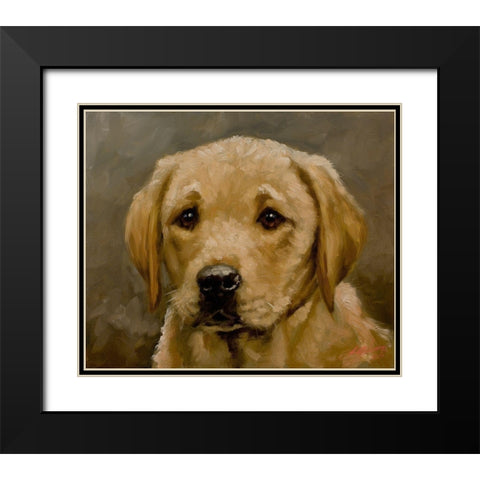 44 Black Modern Wood Framed Art Print with Double Matting by Silver, John