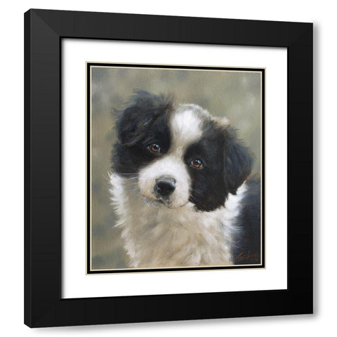 139 Black Modern Wood Framed Art Print with Double Matting by Silver, John