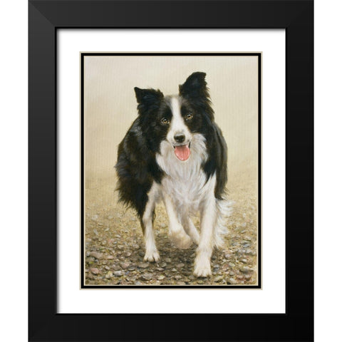 209 Black Modern Wood Framed Art Print with Double Matting by Silver, John