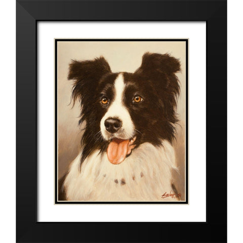 300 Black Modern Wood Framed Art Print with Double Matting by Silver, John