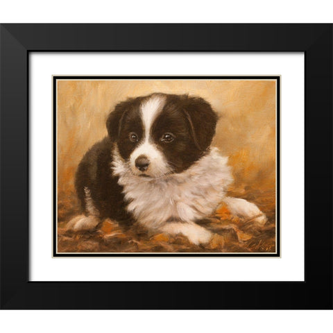 315 Black Modern Wood Framed Art Print with Double Matting by Silver, John